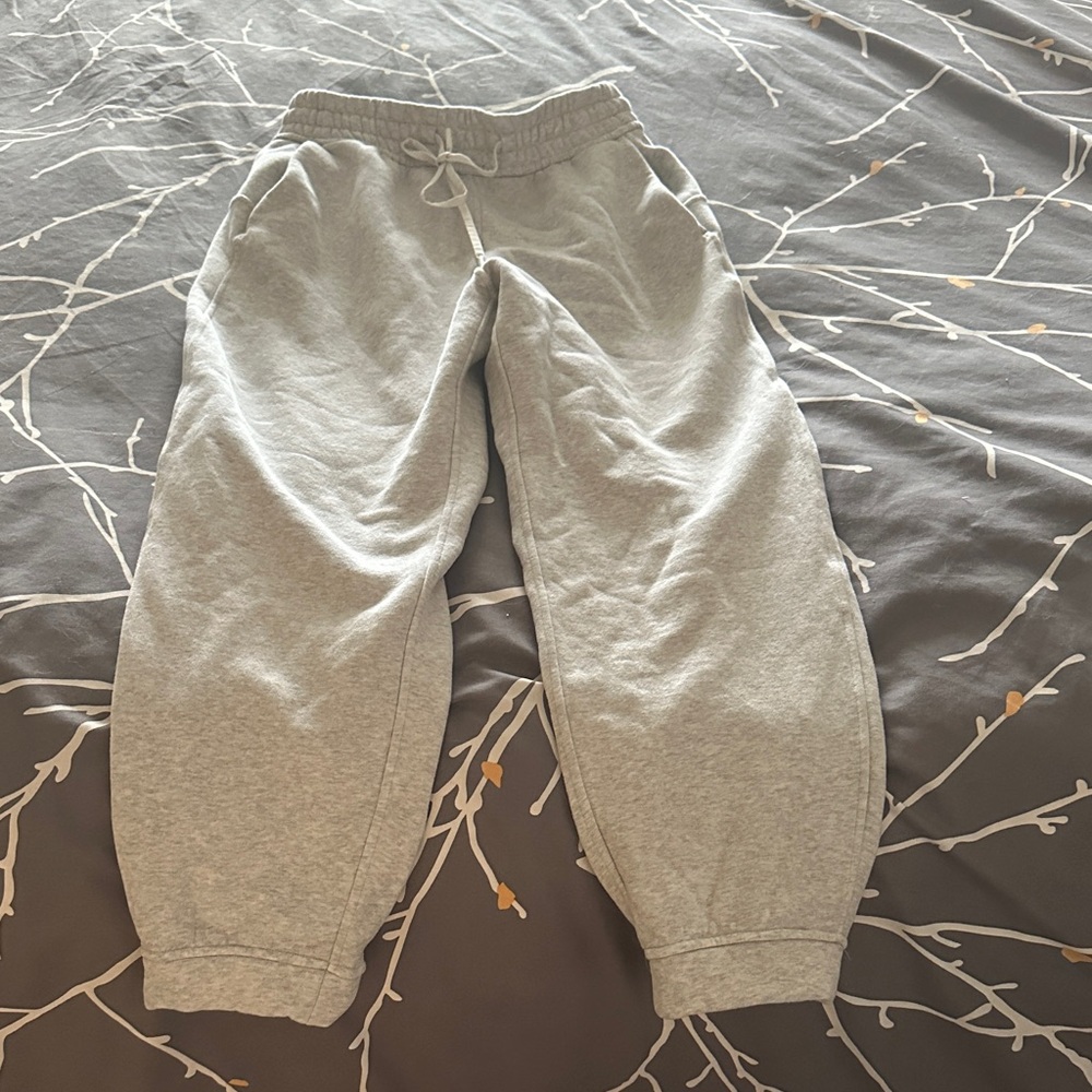 Lululemon Athletica Light Gray Track Pants